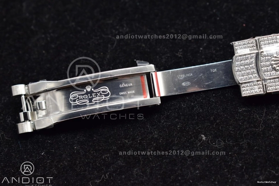 Upgraded Markers Stick White 906 Best Diamond DateJust JDF 41mm Version 0414